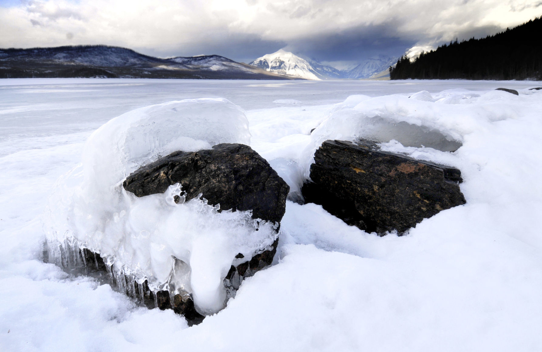 Lake McDonald in Glacier National Park